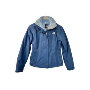 The‎ North Face Women's Orso Fleece Lined Soft Shell Jacket Outdoor Blue Size XS